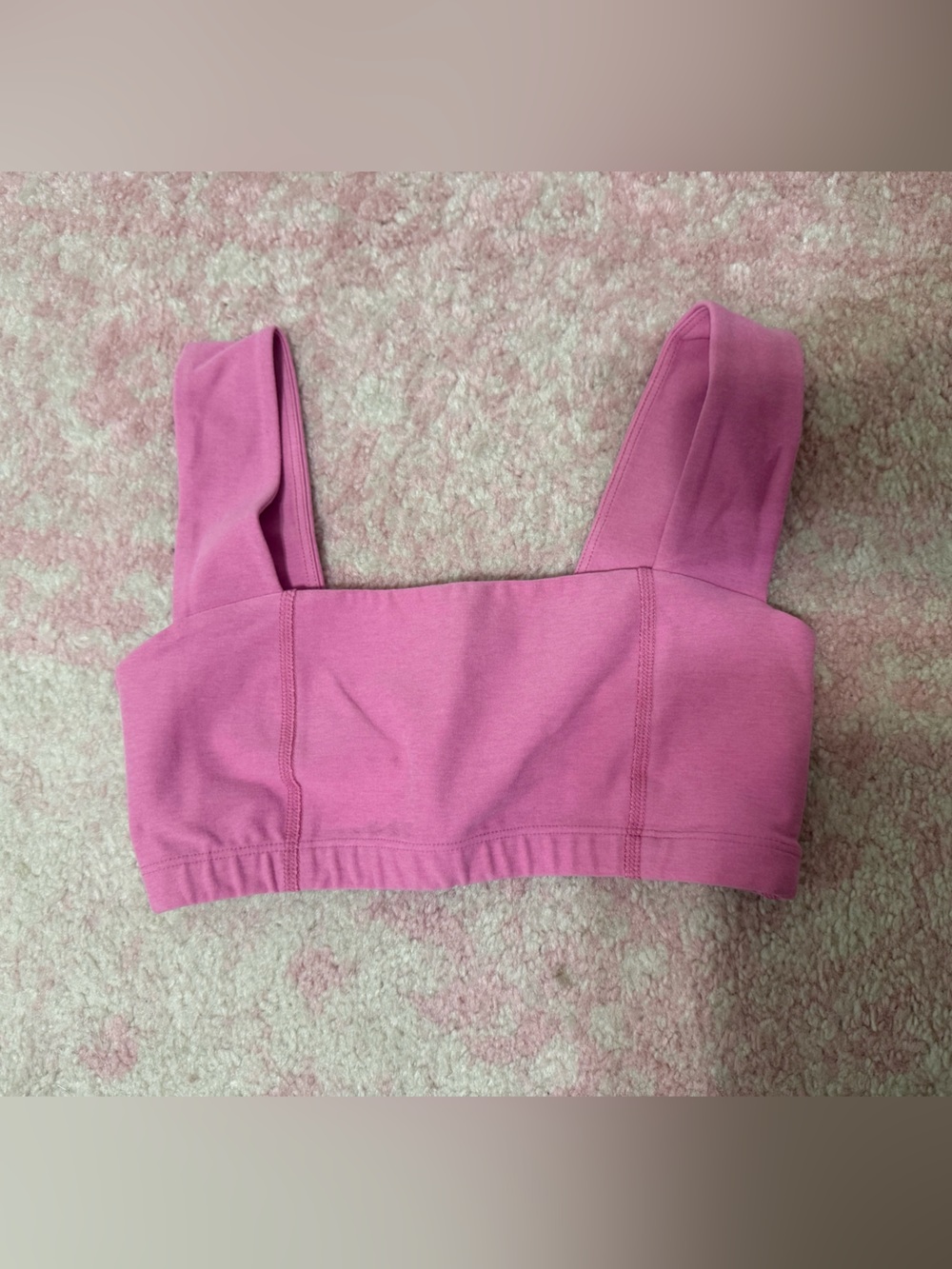 Beyond Yoga Spacedye Square Neck Cropped Tank Sports Bra